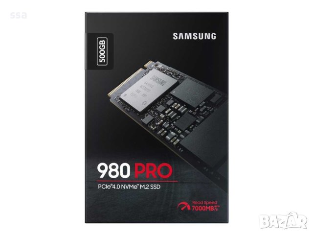 SAMSUNG 980 PRO SSD 500GB M.2 NVMe PCIe 4.0 - MZ-V8P500BW, снимка 2 - Твърди дискове - 43356942