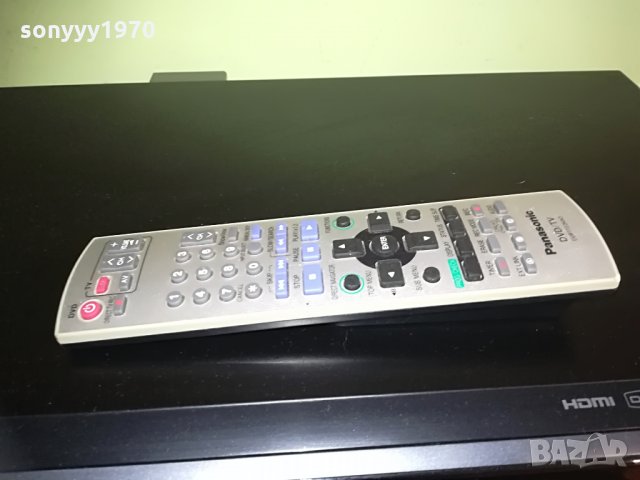 panasonic dmr-ex72s hdd/dvd/usb/hdmi/dvb+remote control, снимка 3 - Плейъри, домашно кино, прожектори - 28951332