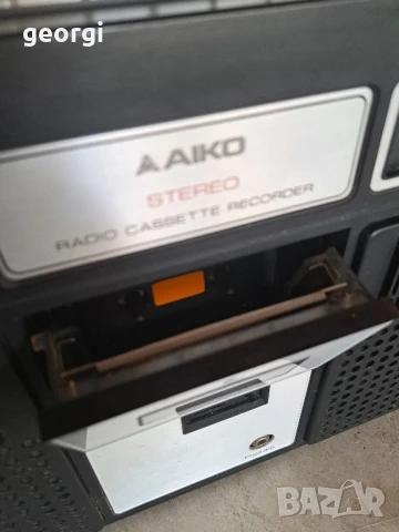 японски радио касетон Aiko, снимка 11 - Радиокасетофони, транзистори - 50996240