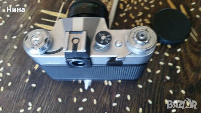 съветски" фотоапарат  ретро ZENIT-Е с вграден светломер НЕРАЗЛИЧИМ ОТ НОВ, снимка 3 - Фотоапарати - 28638600