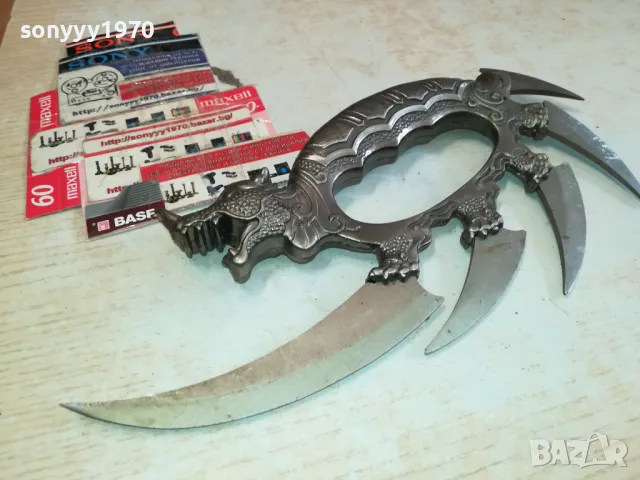 БОКС-НОЖ С МНОГО МЕТАЛНИ ОСТРИЕТА 30СМ-ВНОС GERMANY 1603251245, снимка 13 - Ножове - 49514541