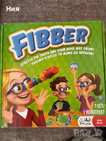 Fibber настолна игра за деца 7+