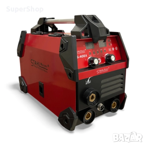 Телоподаващ апарат MIG MAG MMA за заваряване без газ 400А STAHLMAYER, снимка 2 - Други инструменти - 52542082