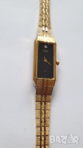 Дамски позлатен часовник Citizen 5421-S18523, снимка 3 - Дамски - 43698086