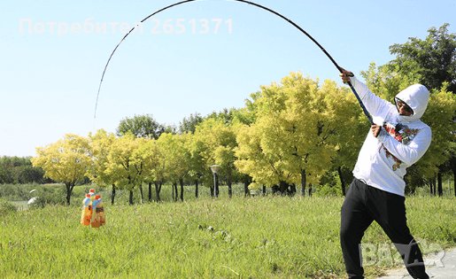 Телескопична въдица 2.40 м., 2.70 м. и 3.00 м., снимка 9 - Въдици - 37601822