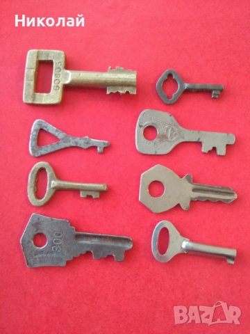 Лот малки ключета , ключове, снимка 4 - Антикварни и старинни предмети - 43712667