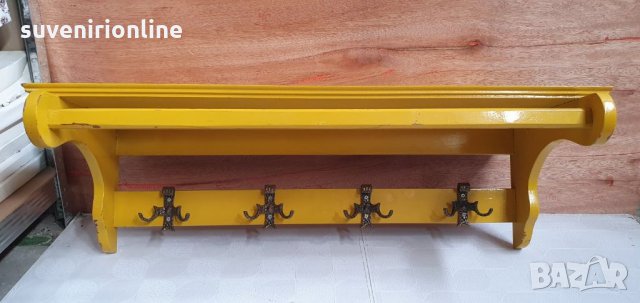 Дървена закачалка, снимка 5 - Декорация за дома - 32538090