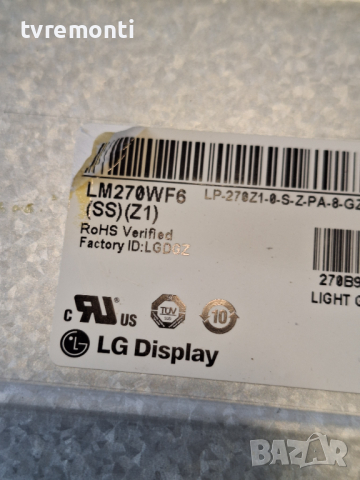 лед диоди от панел LM270WF6-SSZ1 от телевизор LG модел TM2792S.SZ
