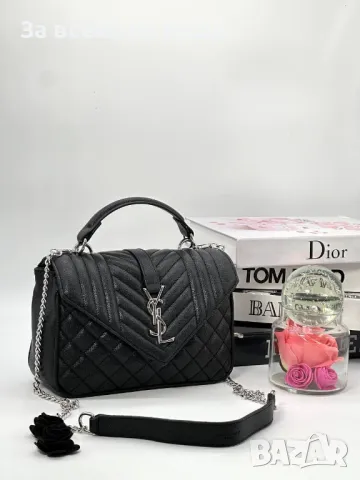 Дамска чанта с дълга дръжка за през рамо Yves Saint Laurent - Налични различни цветове Код D1294, снимка 9 - Чанти - 47871959