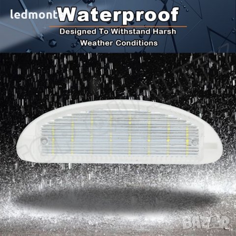 плафон заден номер рено Clio II , Лед плафони за кола, регистрационен номер  Renault Twingo, Clio , снимка 6 - Аксесоари и консумативи - 32246046