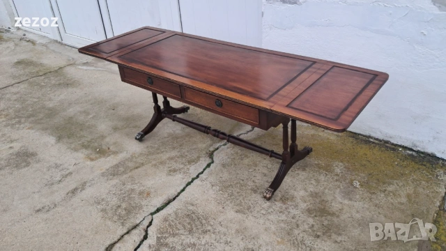 Маса ретро с падащи крила, снимка 3 - Маси - 53281845