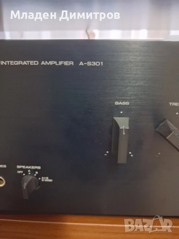 УСИЛВАТЕЛ Yamaha AS 301, снимка 3 - Ресийвъри, усилватели, смесителни пултове - 52875482