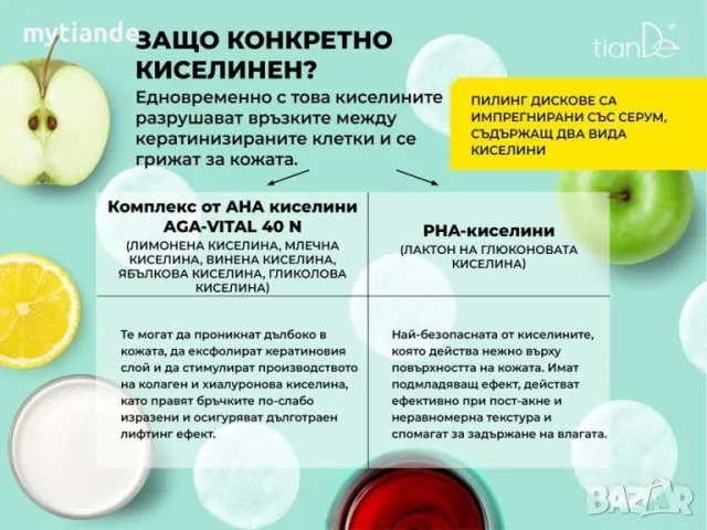 Пилинг тампони за лице, снимка 7 - Козметика за лице - 47326736