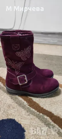 Детски велурени ботушки