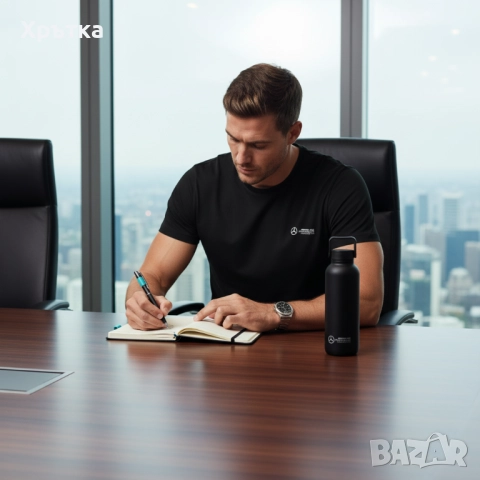 Mercedes-AMG F1 Water Bottle - Оригинален термос, снимка 3 - Други - 50234431