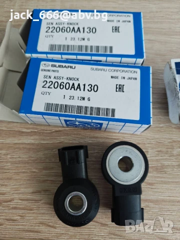 Детонационен датчик /нок сензор/ за Subaru Legacy H6 2005 22060AA130, снимка 2 - Части - 51136902