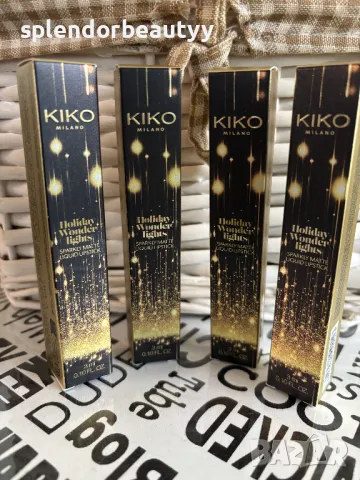 Червило Essence Disney Pixar Up Glitter, Kiko Milano Holiday Wonderlights Sparkly Matte Червила, снимка 7 - Декоративна козметика - 48134595
