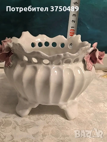 порцеланова кашпа , снимка 9 - Саксии и кашпи - 53434759