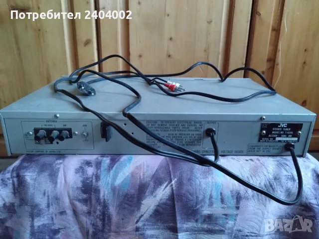 Стерео тунер JVC Model T-K20L, снимка 9 - Ресийвъри, усилватели, смесителни пултове - 49424267