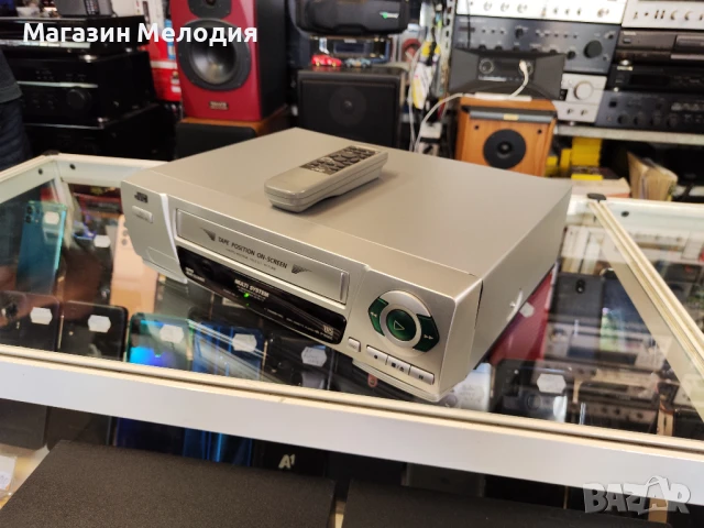 Видео JVC HR-P185EE с дистанционно. В отлично техническо и визуално състояние., снимка 8 - Плейъри, домашно кино, прожектори - 51089500