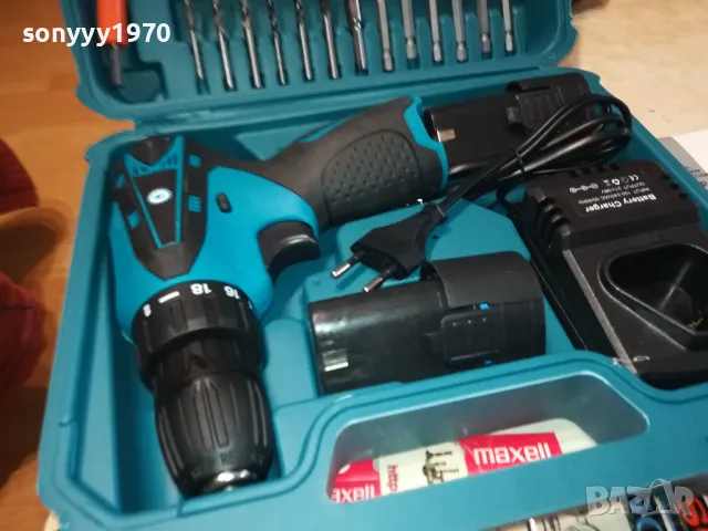 ВИНТОВЕРТ//БОРМАШИНА-КОМПЛЕКТ С ИНСТРУМЕНТИ 3103251836, снимка 7 - Винтоверти - 49713830