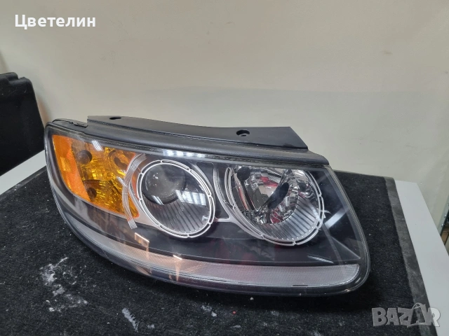 Десен фар за Хюндай Санта фе с оранжев мигач, снимка 3 - Части - 53212495
