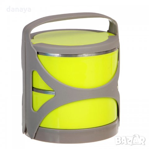 Кутия за храна на два етажа с дръжки 2x500ml, снимка 7 - Кутии за храна - 26666464