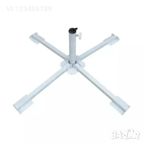 Стойка за чадър метална , сгъваема универсална , снимка 1