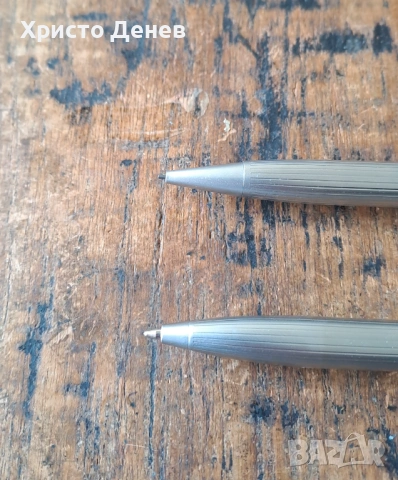 химикалка и молив Spirit of St. Louis N-X-211 метални и масивни в метална кутия, снимка 4 - Ученически пособия, канцеларски материали - 53474925