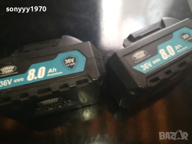 2БР-LI-ION VERMARK STARKE BATTERY PACK 36V/8Ah 2807251700, снимка 10 - Градинска техника - 51169611