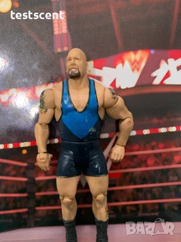 Екшън фигура WWE Big Show Грамадата WWE Mattel blue tights basic series играчка figure, снимка 7 - Колекции - 48829912