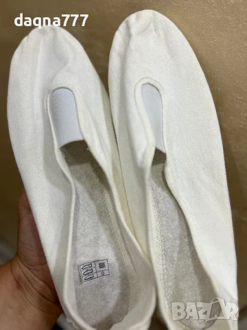 Бели балеринки / спортни пантофи, размер 44, снимка 3 - Други - 50953064