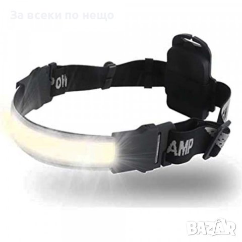 LED челник TM-G13 с USB зареждане и с 3 светлинни режима Панорамен лентов, снимка 4 - Къмпинг осветление - 36967653