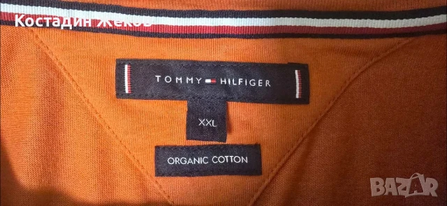 Нова.  Тениска памучна оригинална.  TOMMY HILFIGER , снимка 4 - Тениски - 50999771