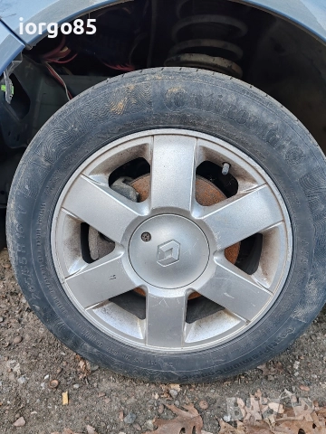Джанти с гуми 205/55/16 с междуболтовото 4*100, снимка 5 - Гуми и джанти - 52912068