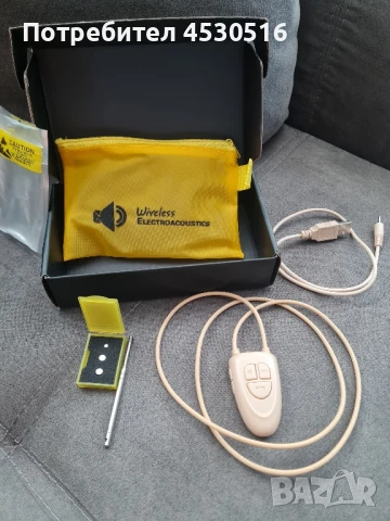 Бръмбар за преписване / слушалка ( микрослушалка) за преписване, снимка 1