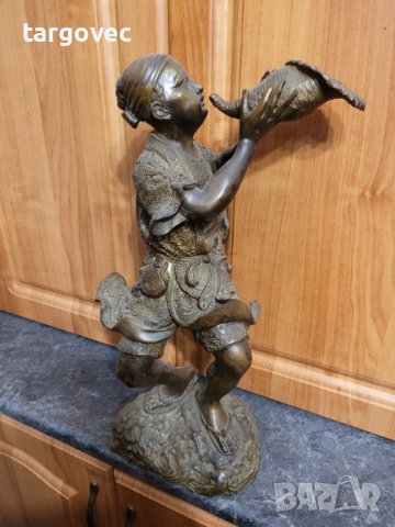 Прекрасна масивна статуетка, снимка 9 - Статуетки - 43421050