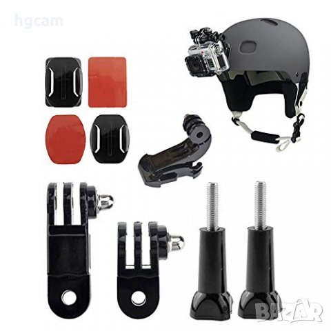 Комплект за каски GOLD HELMET SET за екшън камери GoPro, снимка 2 - Чанти, стативи, аксесоари - 27724940