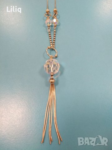 Сребърно колие, снимка 2 - Колиета, медальони, синджири - 39051032