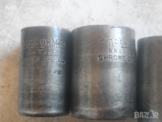 Английска Гедория-Върток/Торсове-9/16-1 1/16 Цол-REFORM BRITISH Chrome STEEL-Професионална, снимка 17 - Други инструменти - 37629028