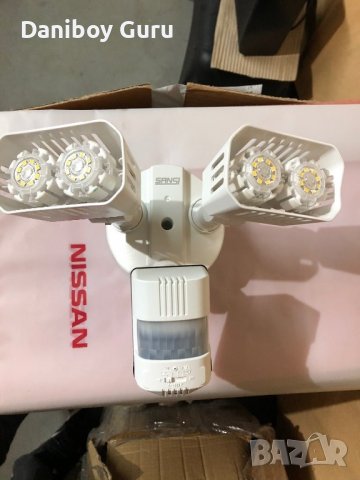 18W LED охранителна лампа (от здрач до зори и сензор за движение), снимка 6 - Лед осветление - 39728202