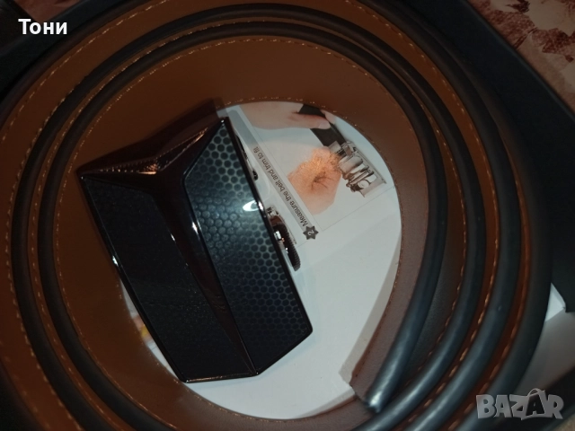 VRLEGEND ORIGINAL Нов Мъжки Автоматичен Кожен Колан с Кутия 130см., снимка 14 - Колани - 52306427