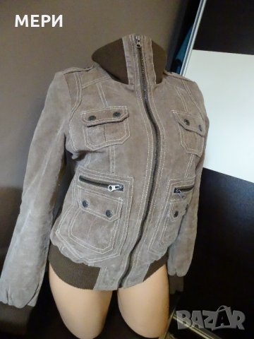 100% Естествено ДАМСКО КОЖЕНО ЯКЕ TOM TAILOR, снимка 9 - Якета - 31619109
