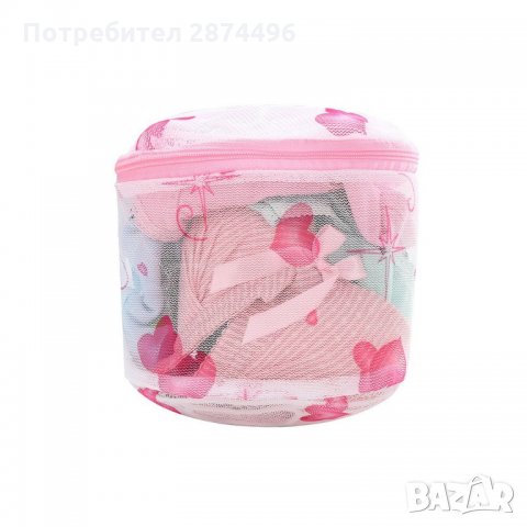 2704 Мрежа за пране на сутиени цветна, снимка 3 - Други стоки за дома - 35343105