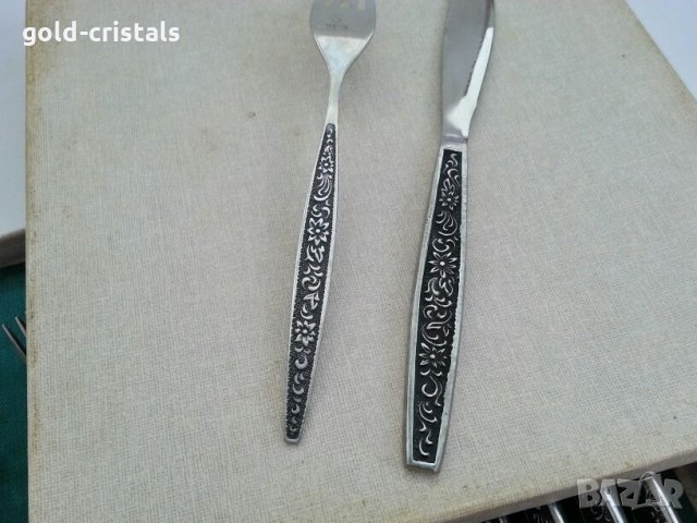 сервиз руски прибори ножове и вилици , снимка 4 - Антикварни и старинни предмети - 27014300