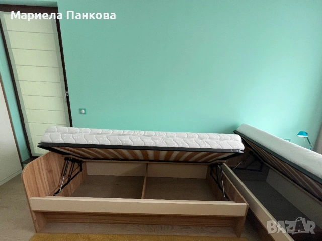 Легла с повдигащи се подматрачни рамки, снимка 4 - Спални и легла - 53580717