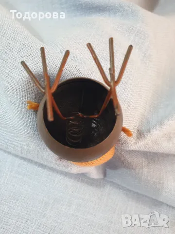 Старинна детска играчка на пружинени крака., снимка 5 - Антикварни и старинни предмети - 49771201