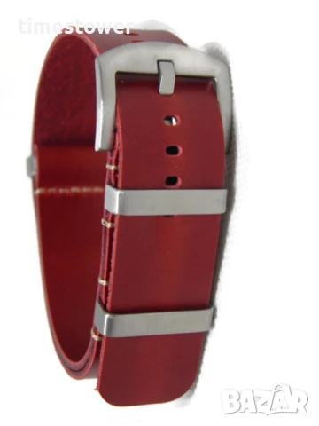 Кожена каишка Нато, снимка 2 - Каишки за часовници - 50564160