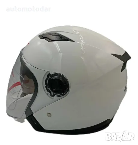 Отворена каска с очила за скутер, снимка 3 - Аксесоари и консумативи - 50421822