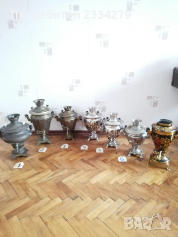 Стари самовари от различни години. , снимка 2 - Антикварни и старинни предмети - 51988799